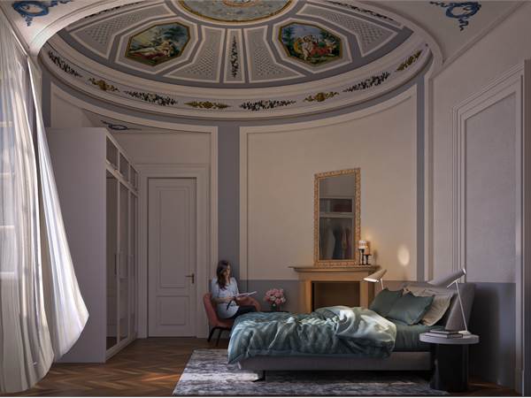 VILLA MORLANI - Bilocale al piano nobile
