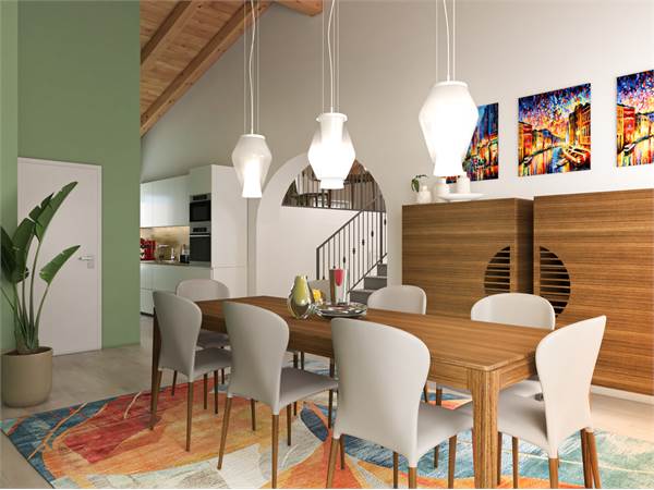 ESCLUSIVO QUADRILOCALE DI 180 MQ - SCUDERIE VILLA MORLANI